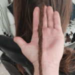 Permanent human hair dreadlock extensions maintained for long-term wear