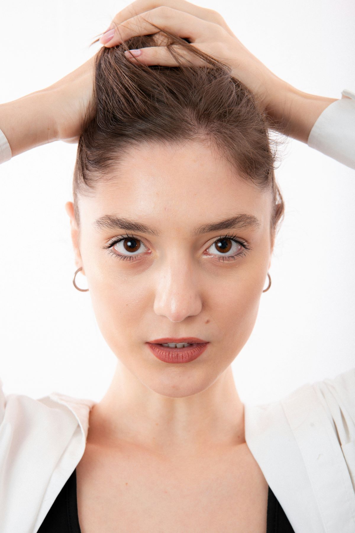 Lightweight human hair dreadlock extensions designed for fine low-density hair
